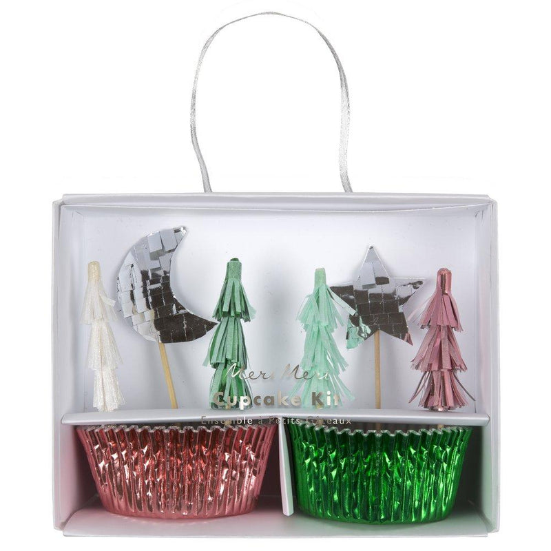 Festive Tree Cupcake Kit