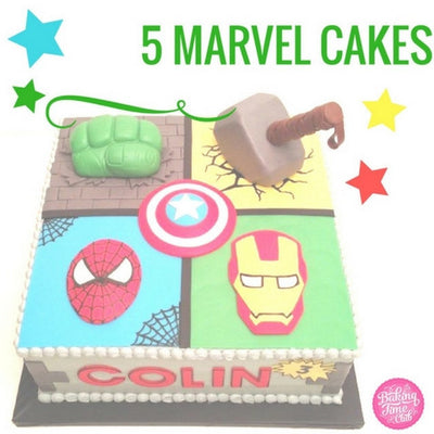 Top 5 Marvel Comic Book Cakes