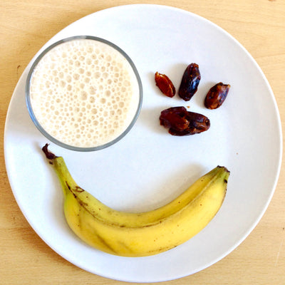 Creamy Banana Milkshake Dairy Free