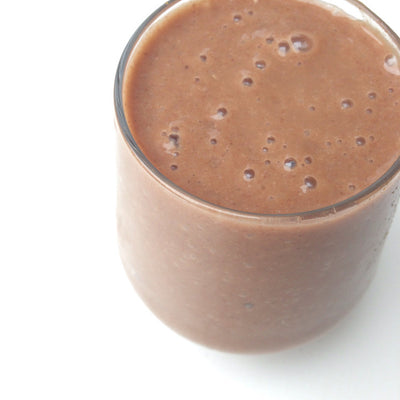 No Milk Chocolate and Banana Milkshake - Dairy Free Recipe