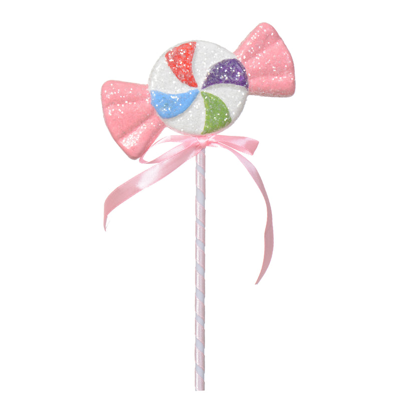 Candy Shaped Pastel Colours Hanging Christmas Bauble