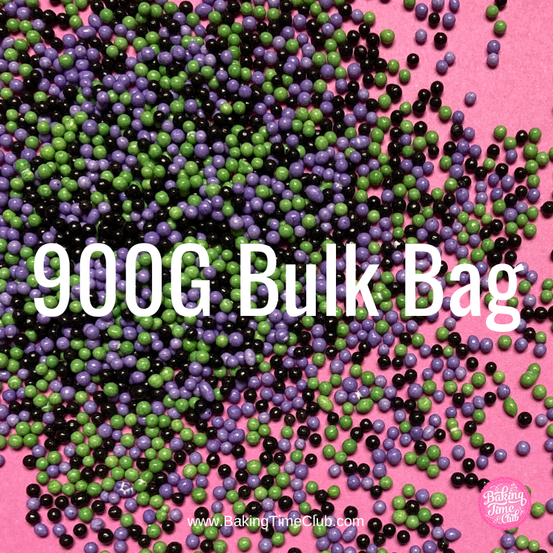 Bulk Bag - Hubble Bubble Halloween Nonpareils 100s & 1000s (Best Before End 30 Jun 2024)