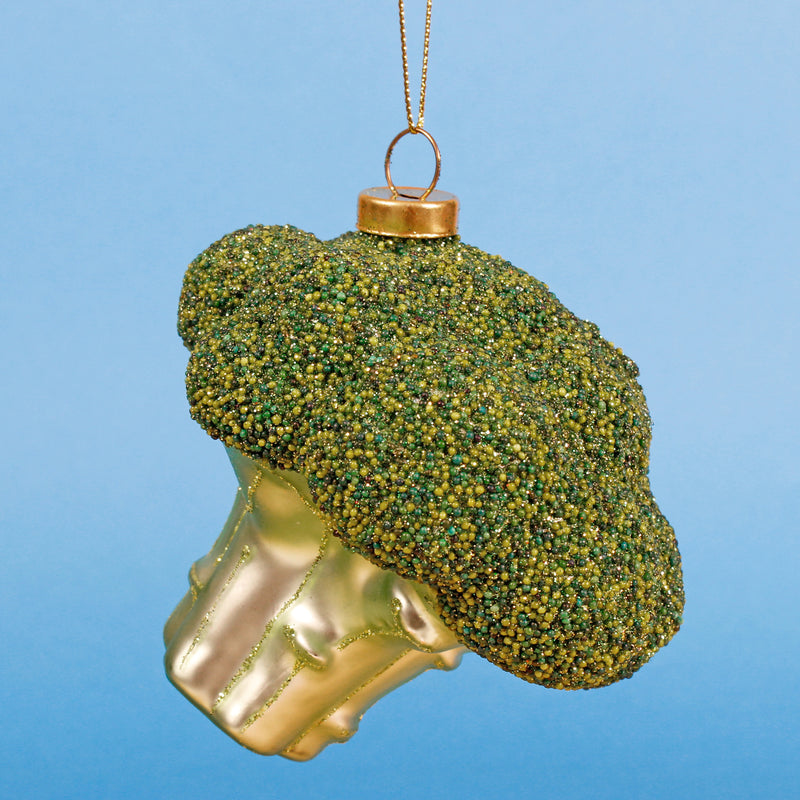 Broccoli Shaped Bauble Hanging Decoration