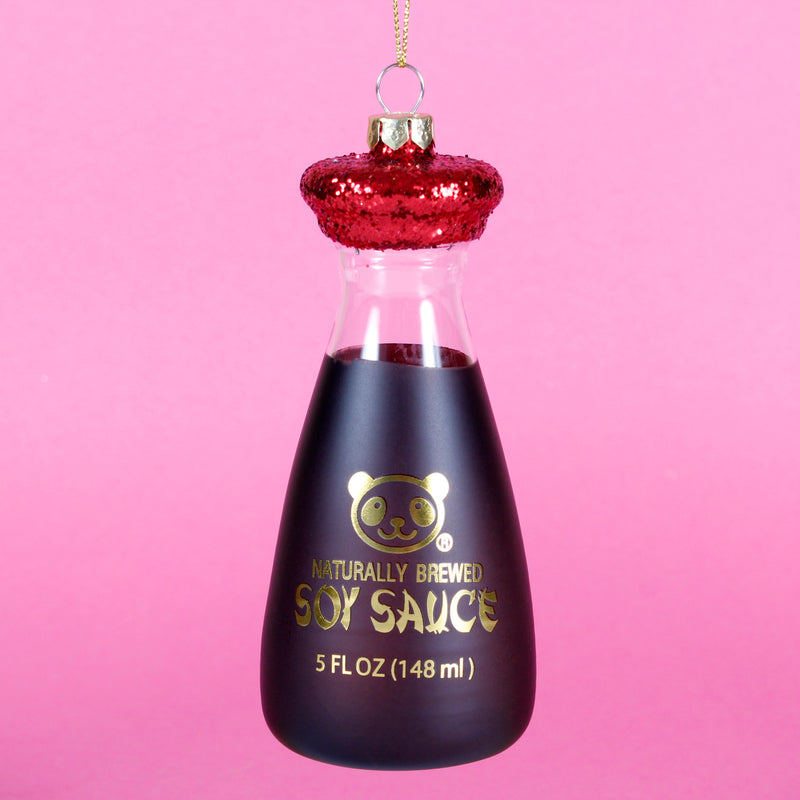 Soy Sauce Hanging Christmas Bauble