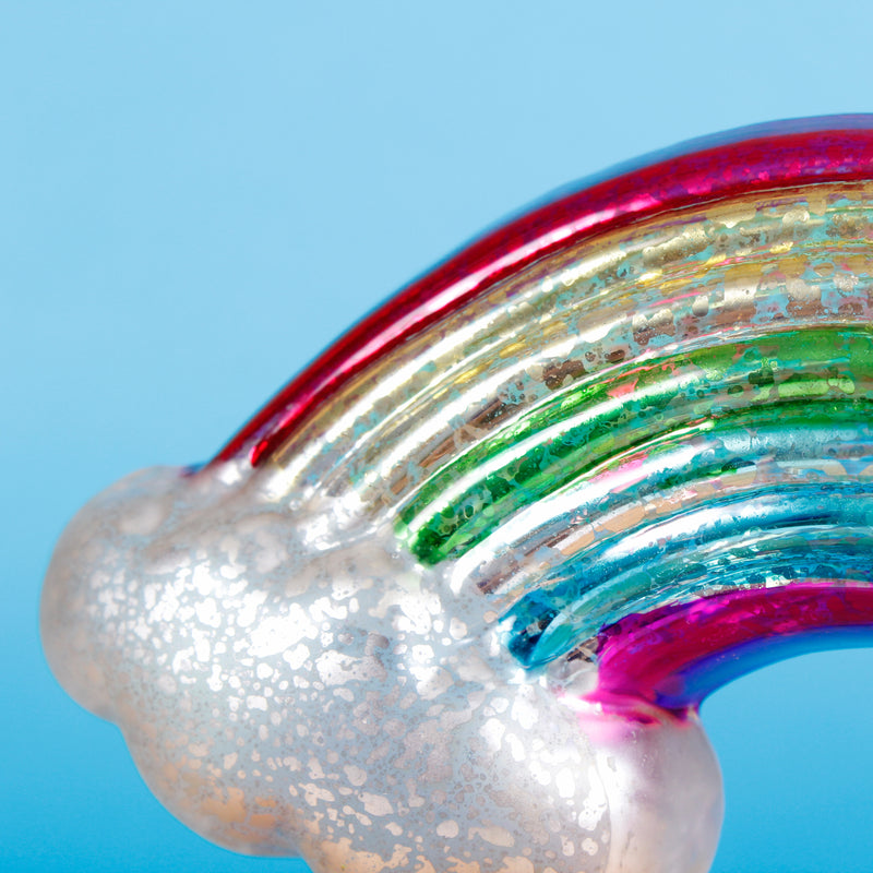 Glaze Rainbow Hanging Decoration Bauble