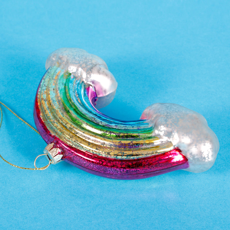 Glaze Rainbow Hanging Decoration Bauble