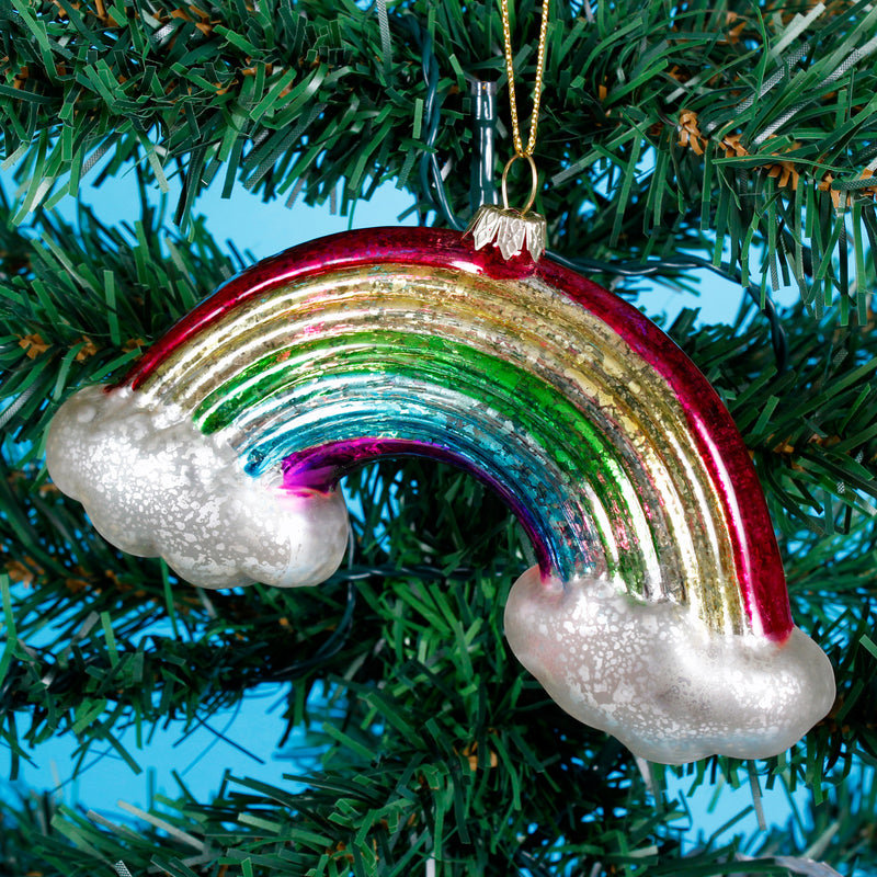 Glaze Rainbow Hanging Decoration Bauble