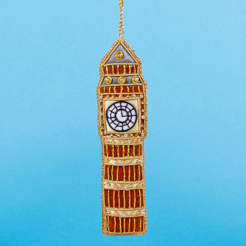 London Big Ben Embroidery Decoration