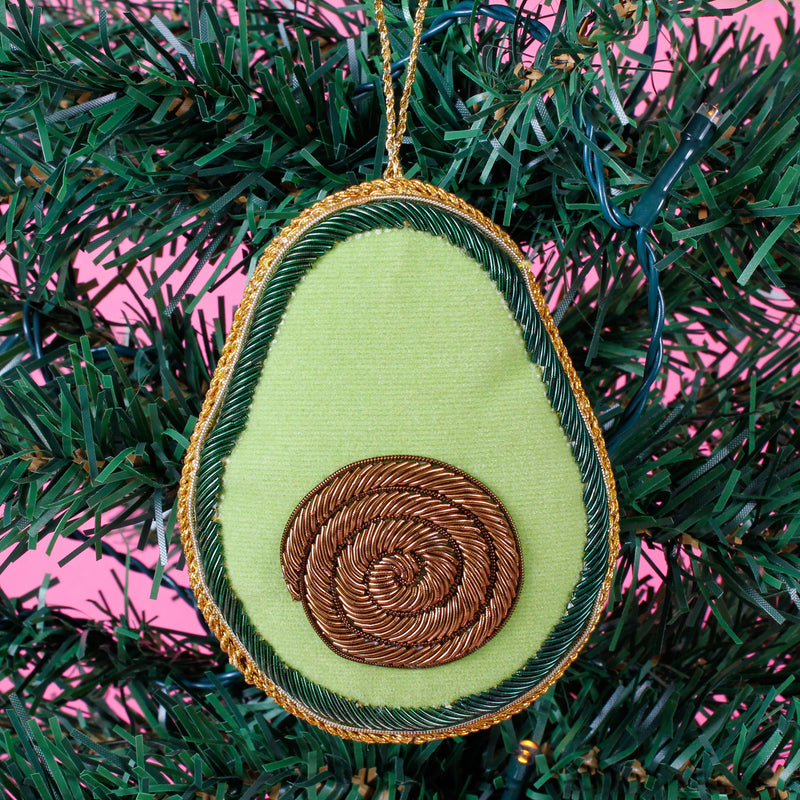 Avocado Zari Decoration