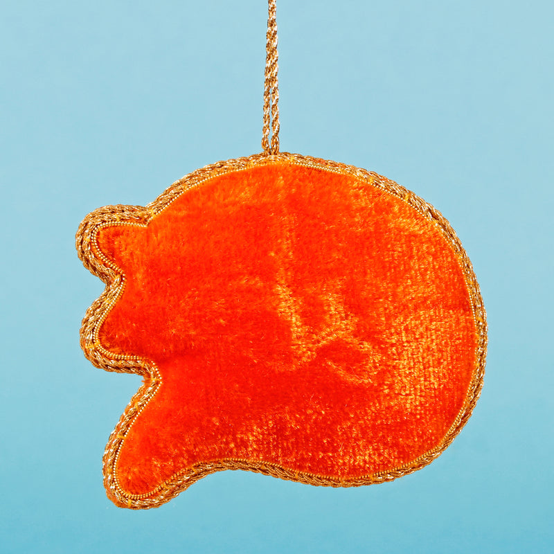 Sleeping Fox Zari Decoration