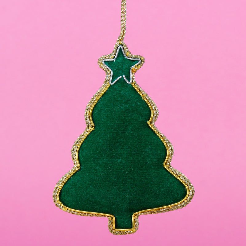 Christmas Tree Zari Decoration