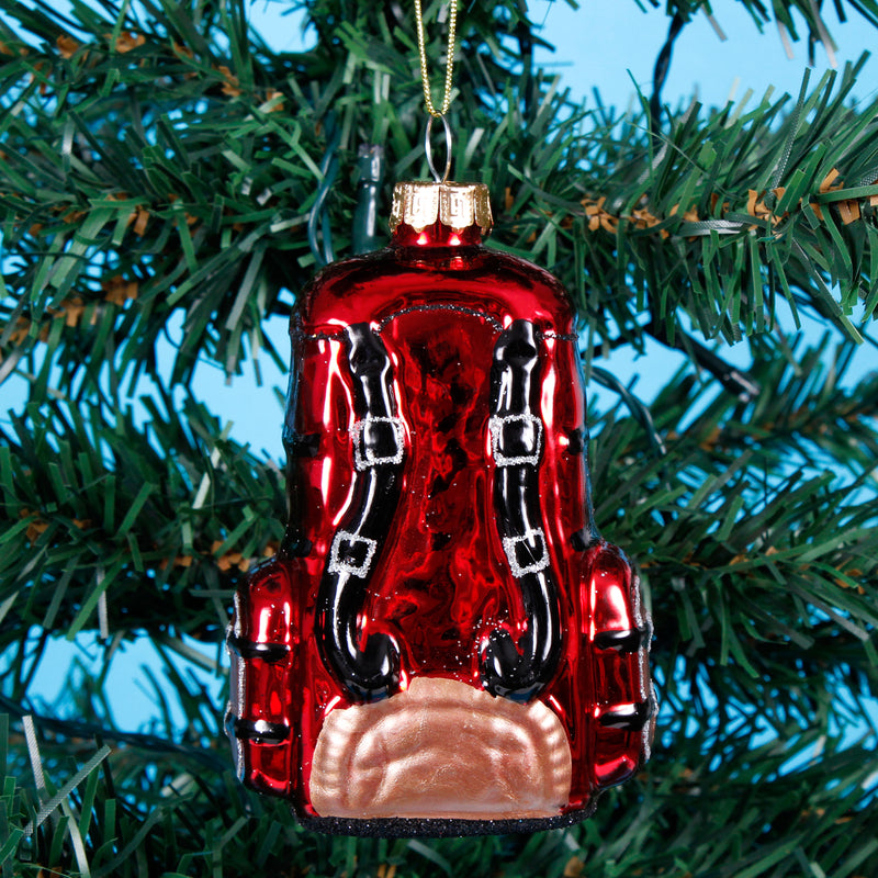 Backpack Hanging Christmas Bauble