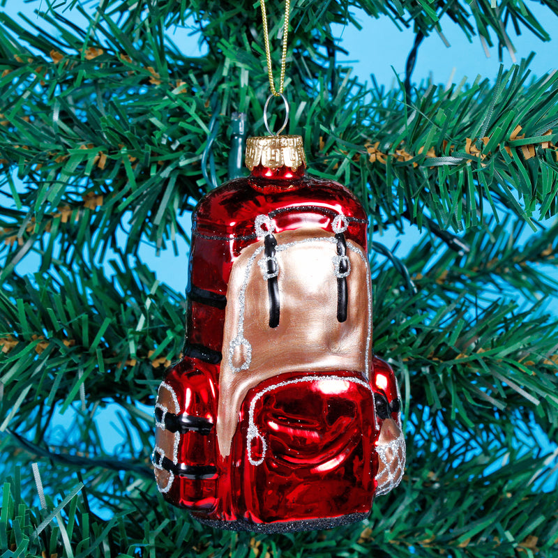 Backpack Hanging Christmas Bauble