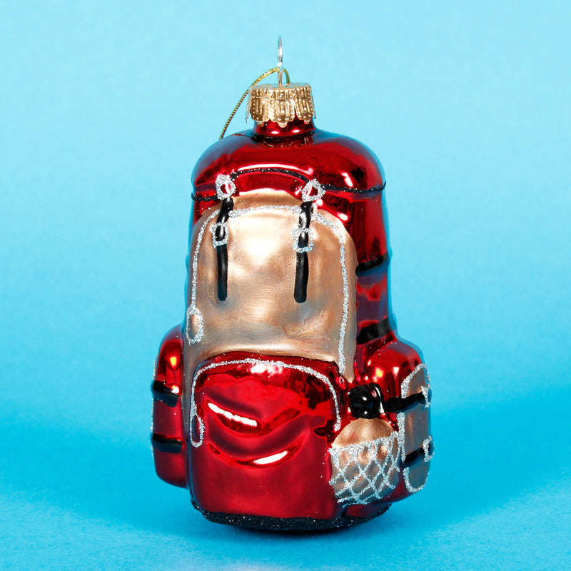 Backpack Hanging Christmas Bauble