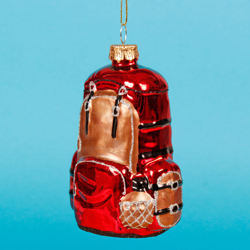 Backpack Hanging Christmas Bauble