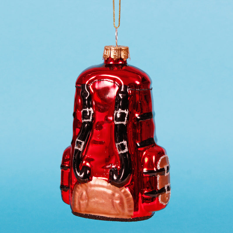 Backpack Hanging Christmas Bauble