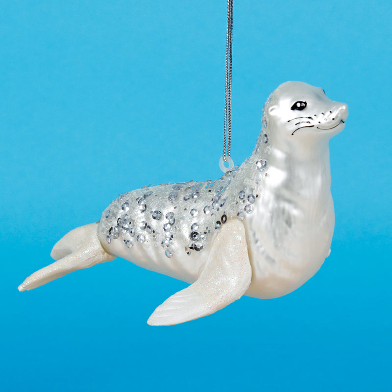 Seal Hanging Christmas Bauble