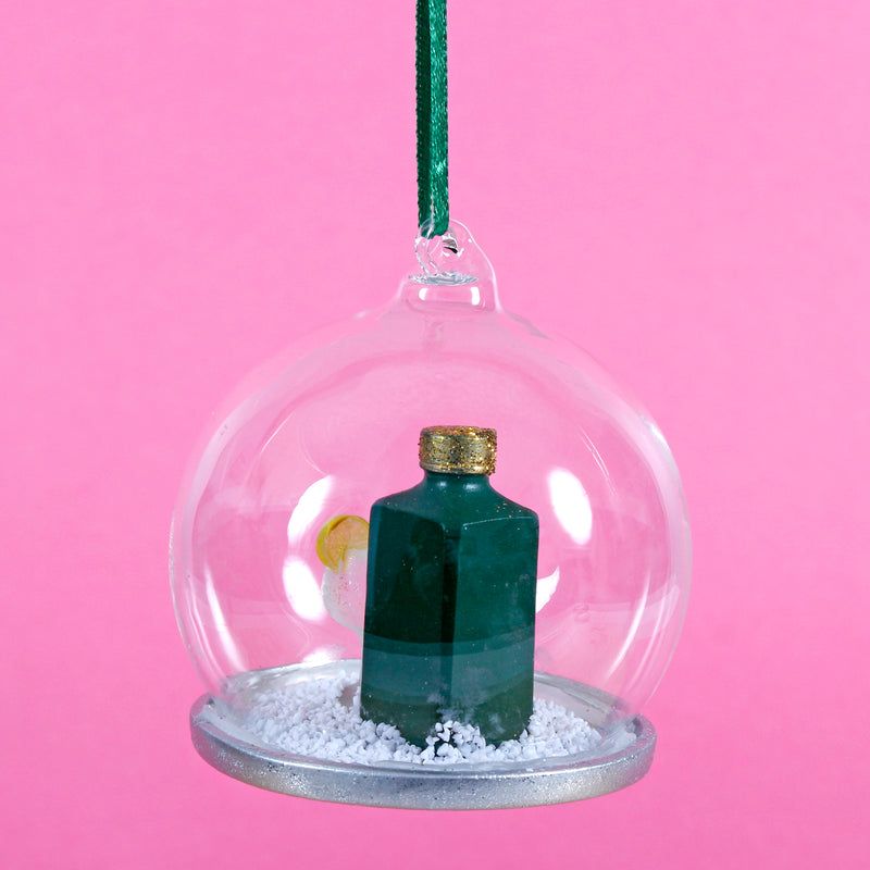 Gin and Tonic Dome Bauble