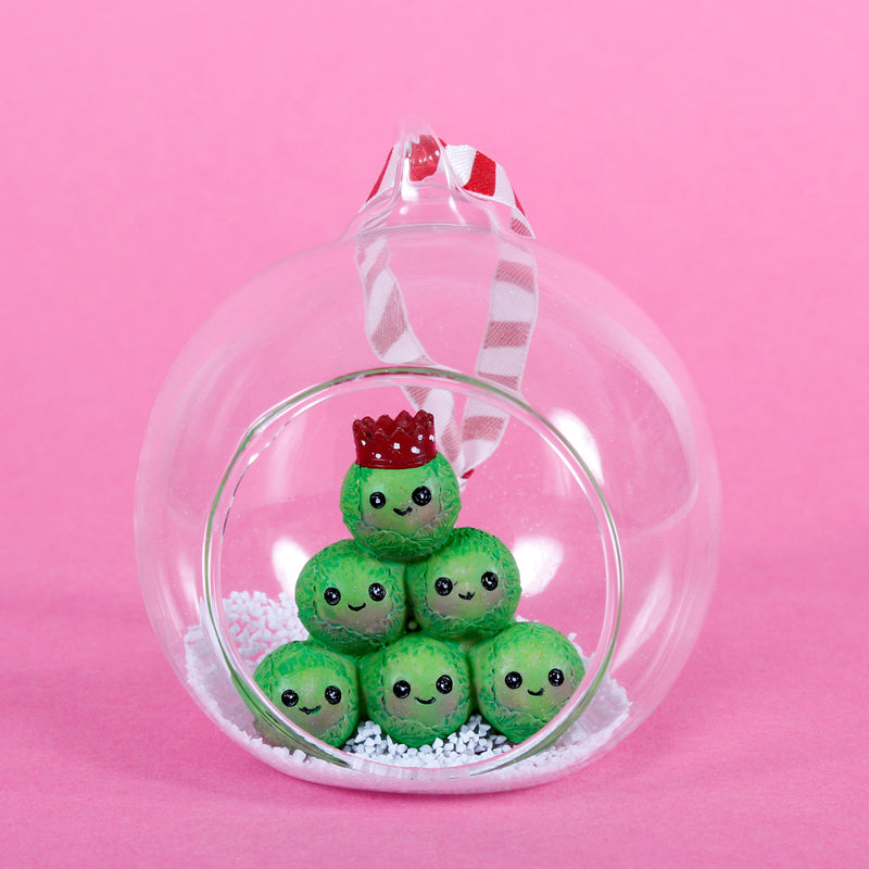 Brussel Sprouts Figurine Bauble