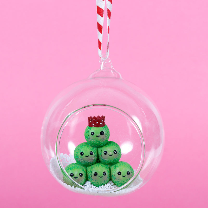 Brussel Sprouts Figurine Bauble