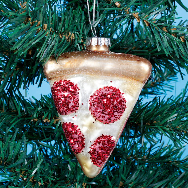 Pizza Slice Hanging Decoration Bauble