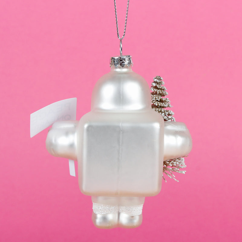Peace on Earth Astronaut Bauble Hanging Decoration