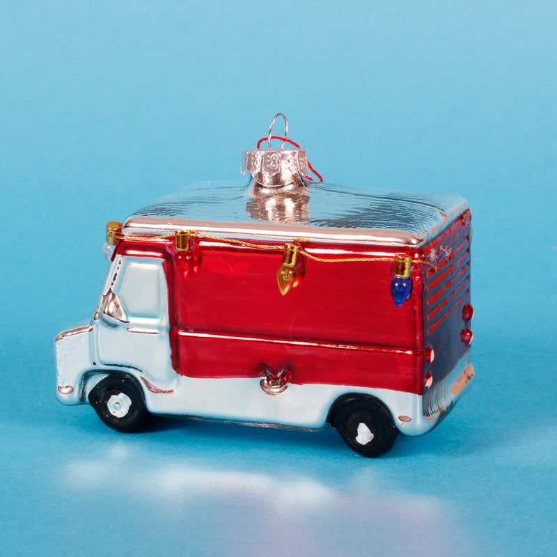 Mobile Home Shaped Bauble Hanging Decoration Set
