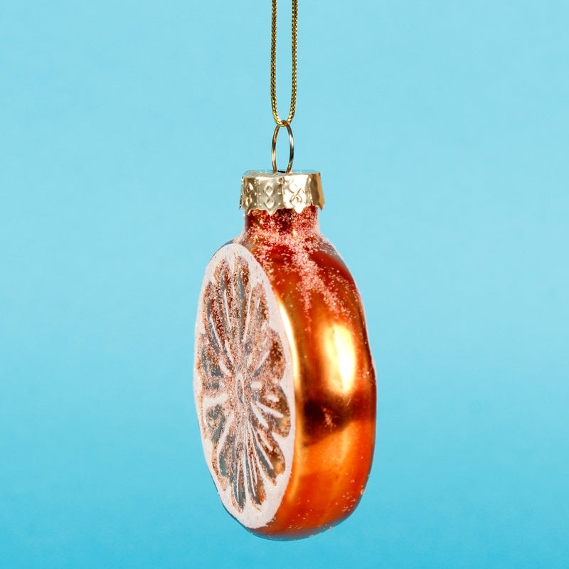Orange Slice Shaped Bauble