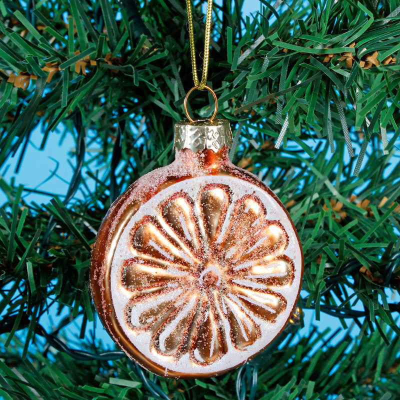 Orange Slice Shaped Bauble