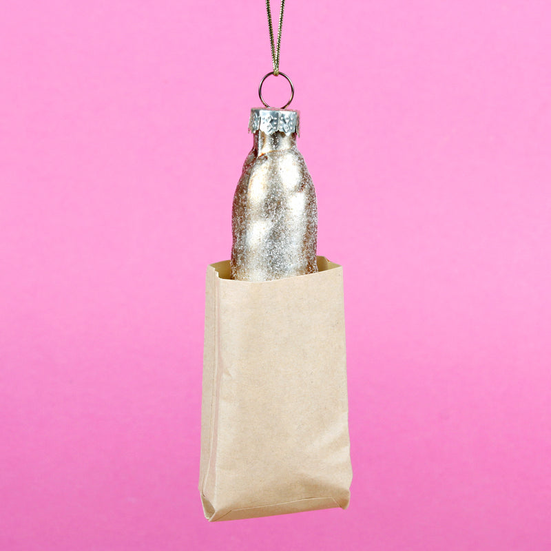 Baguette Hanging Christmas Bauble