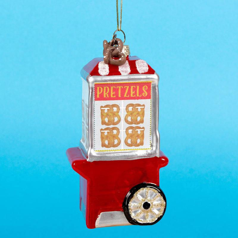 Pretzel Stand Hanging Christmas Decoration Bauble