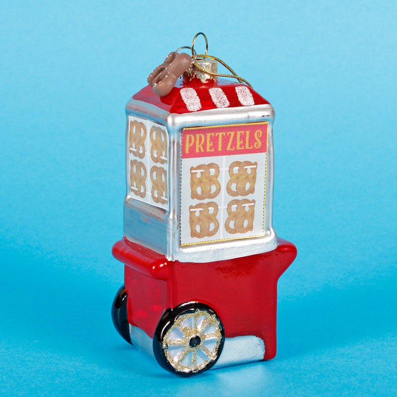 Pretzel Stand Hanging Christmas Decoration Bauble
