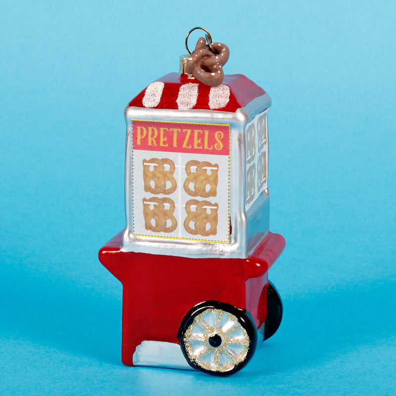 Pretzel Stand Hanging Christmas Decoration Bauble