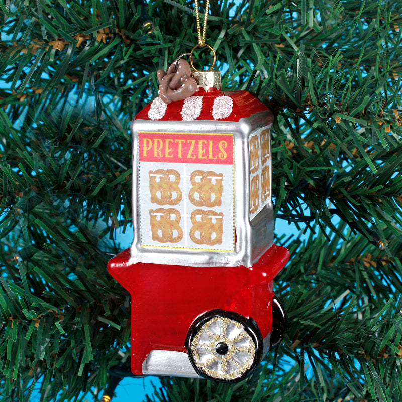 Pretzel Stand Hanging Christmas Decoration Bauble