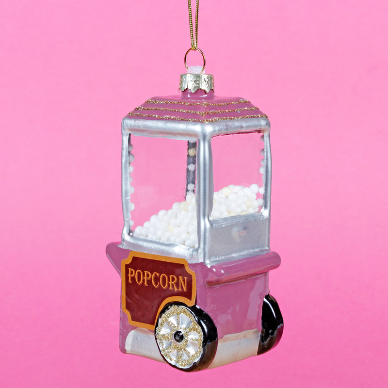 Popcorn Stand Hanging Christmas Decoration Bauble