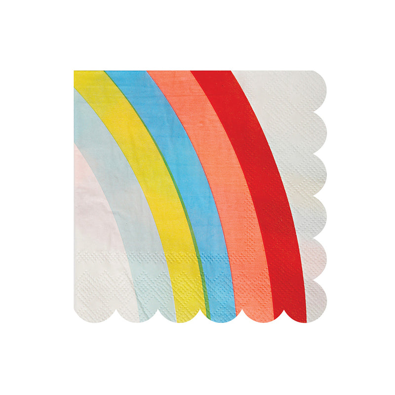 Rainbow Small Napkins Pack of 16