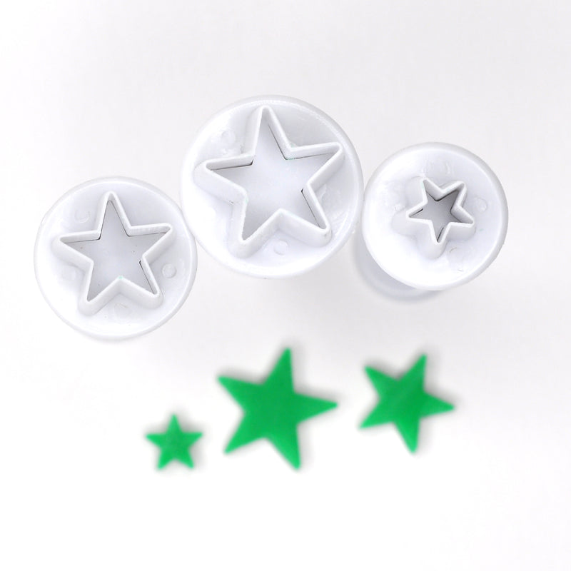 Star Fondant Cutter (Set of 3)