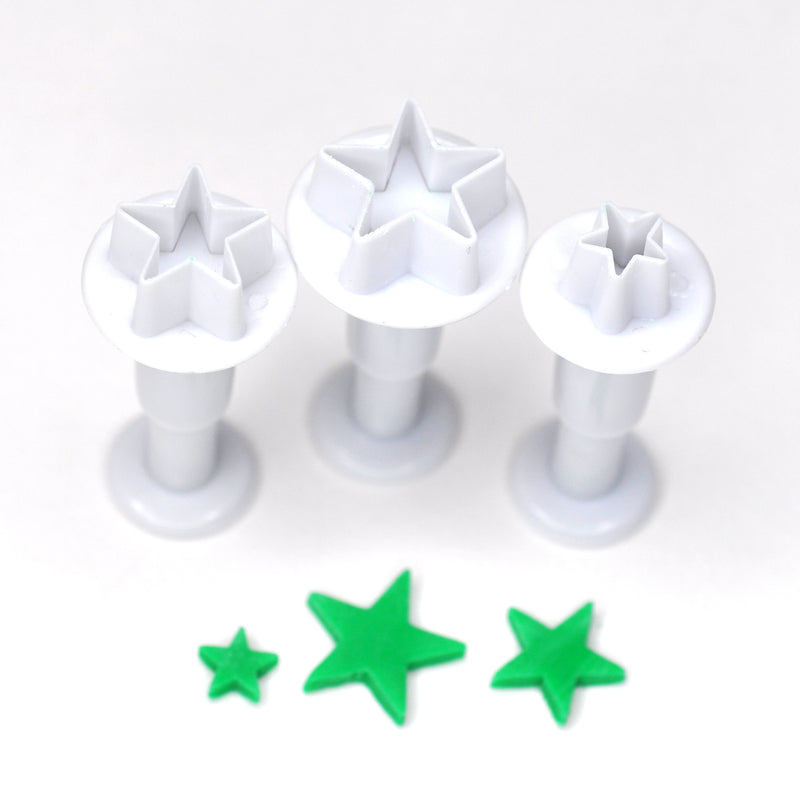 Star Fondant Cutter (Set of 3)