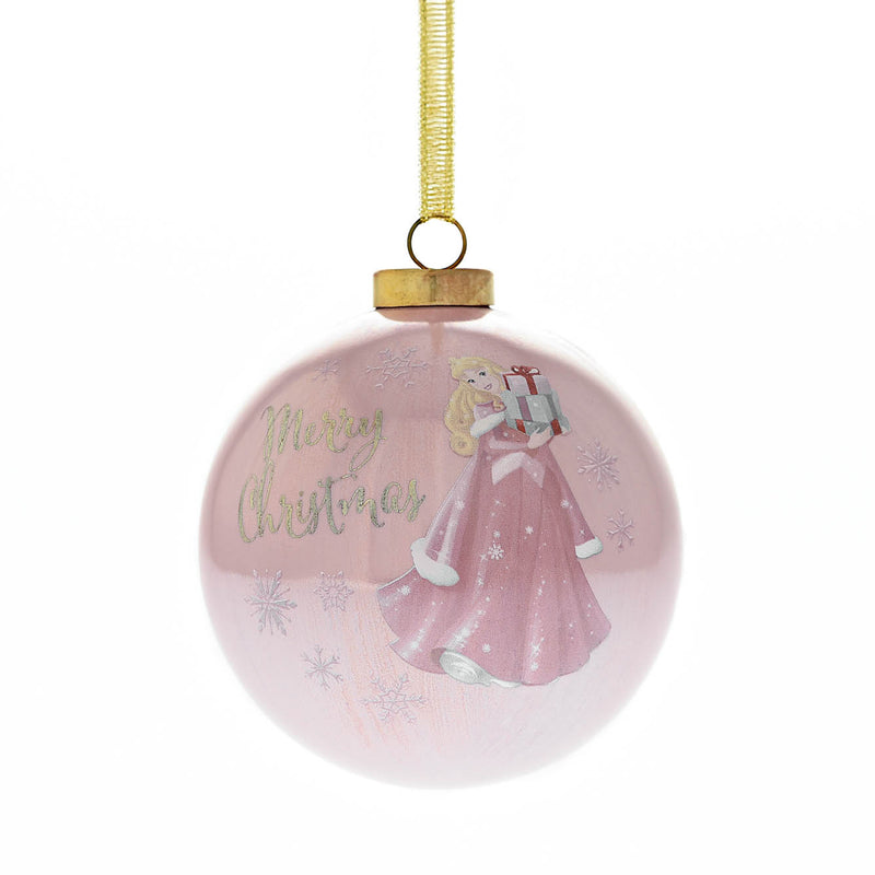 Aurora Sleeping Beauty Bauble 3D Hanging Christmas Disney Decoration