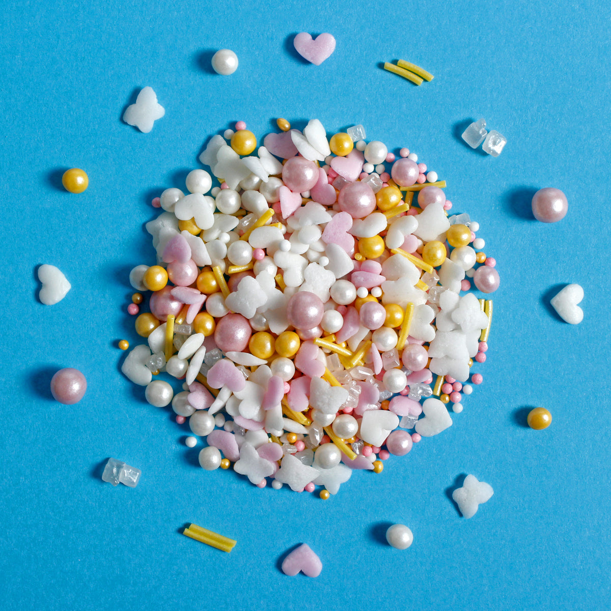 Edible Rainbow Sugar Pearls/Balls/Beads Cake Decorating Sprinkles  Bulk/Wholesale