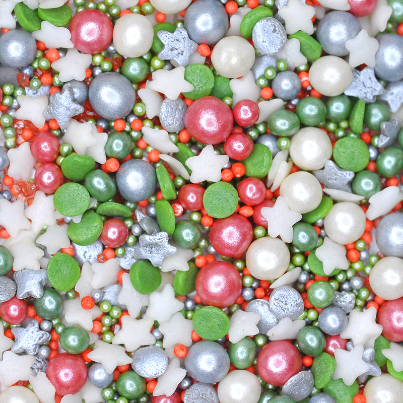 Bulk Bag - Baubles and Wishes Christmas Sprinkles (Best Before 30 Jun 2024)