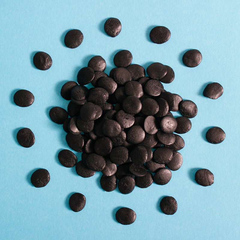 Black JUMBO Sequins Confetti Sprinkles (Best Before End: 30 Jun 2024)