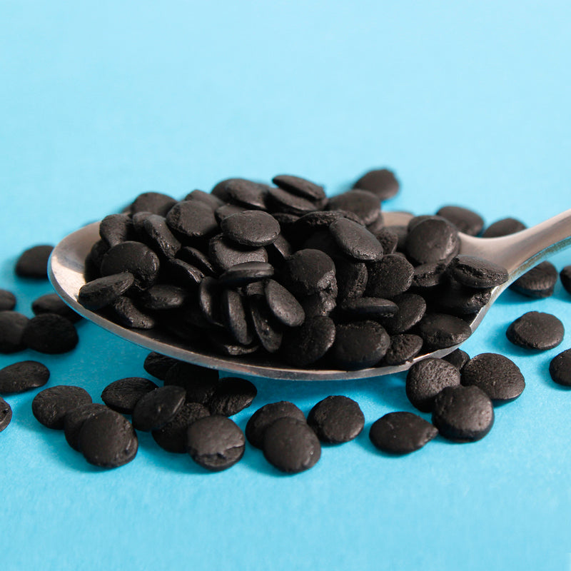 Black REGULAR Sequins Confetti Sprinkles (Best Before End 30 Jun 2025)