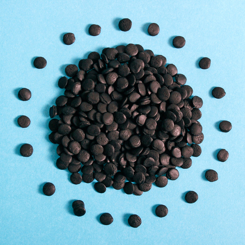 Bulk Bag - Black REGULAR Sequins Confetti Sprinkles (Best Before 30 Jun 2025)