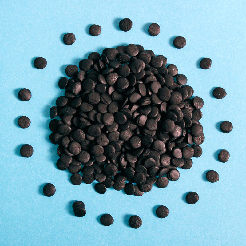 Black REGULAR Sequins Confetti Sprinkles (Best Before End 30 Jun 2025)