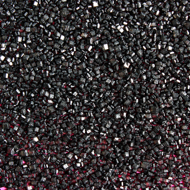 Black Edible Sparkly Sanding Sugar (Best Before 31 Dec 2024)