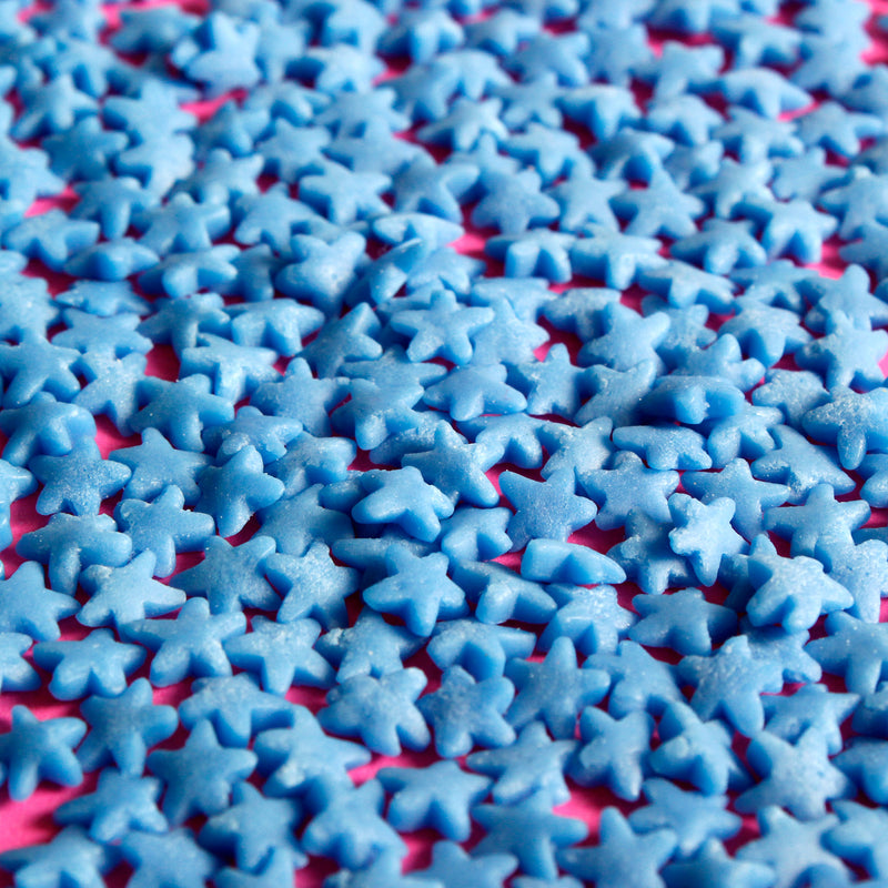 Bulk Bag - Blue Stars Confetti Sprinkles