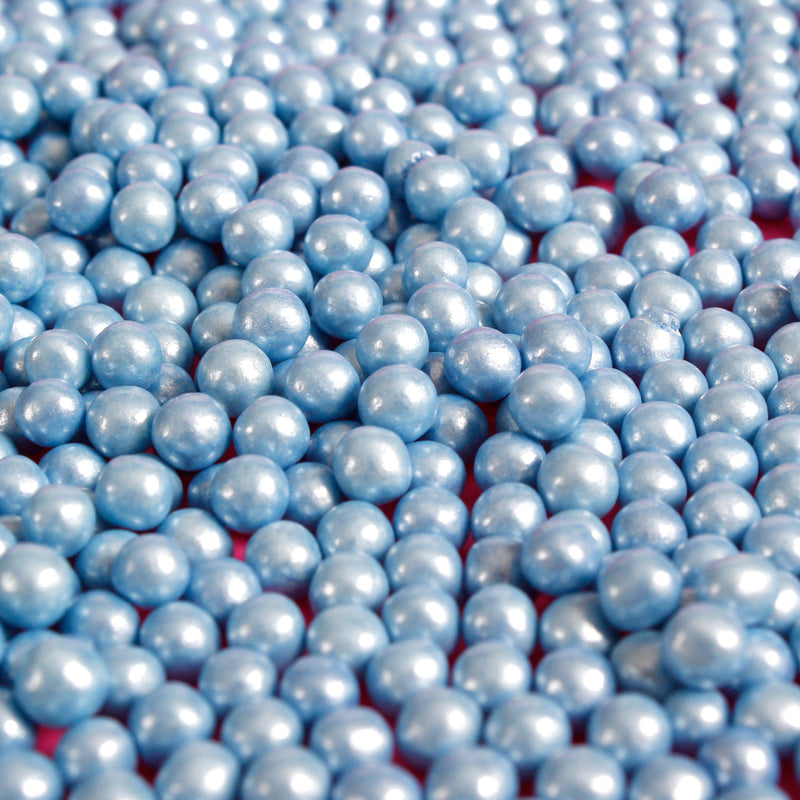 Bulk Bag - Blue 4mm Edible Pearls (Best Before 30 Jun 2025)