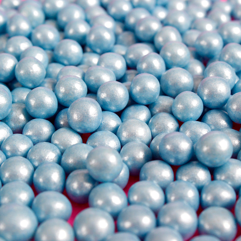Bulk Bag - Blue 6mm Edible Pearls (Best Before 31 Dec 2024)
