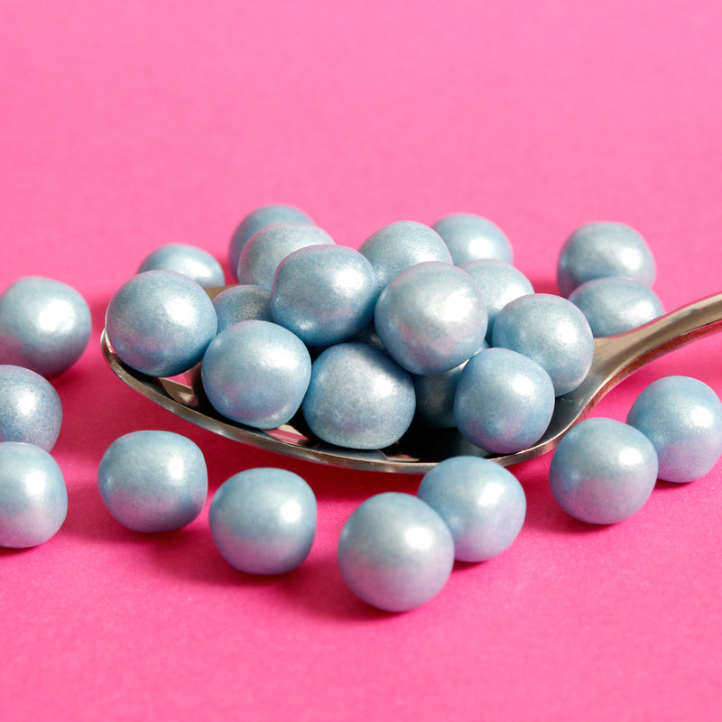 Bulk Bag - Blue 8mm Edible Pearls (Best Before 30 Jun 2025)